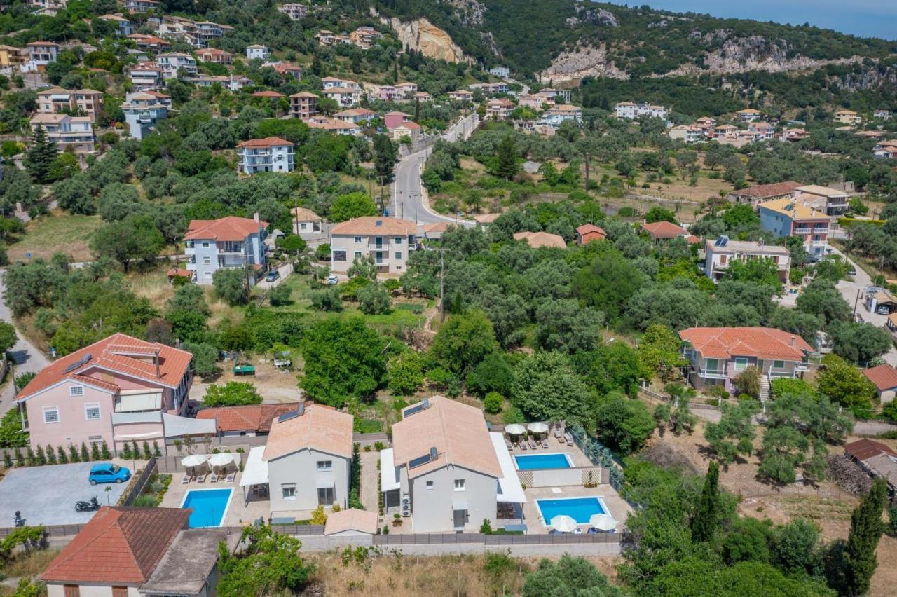 Grappolo Lefkada Villas - Villa Vertzami Just 2 Km From Lefkada Town Apolpaina Zewnętrze zdjęcie
