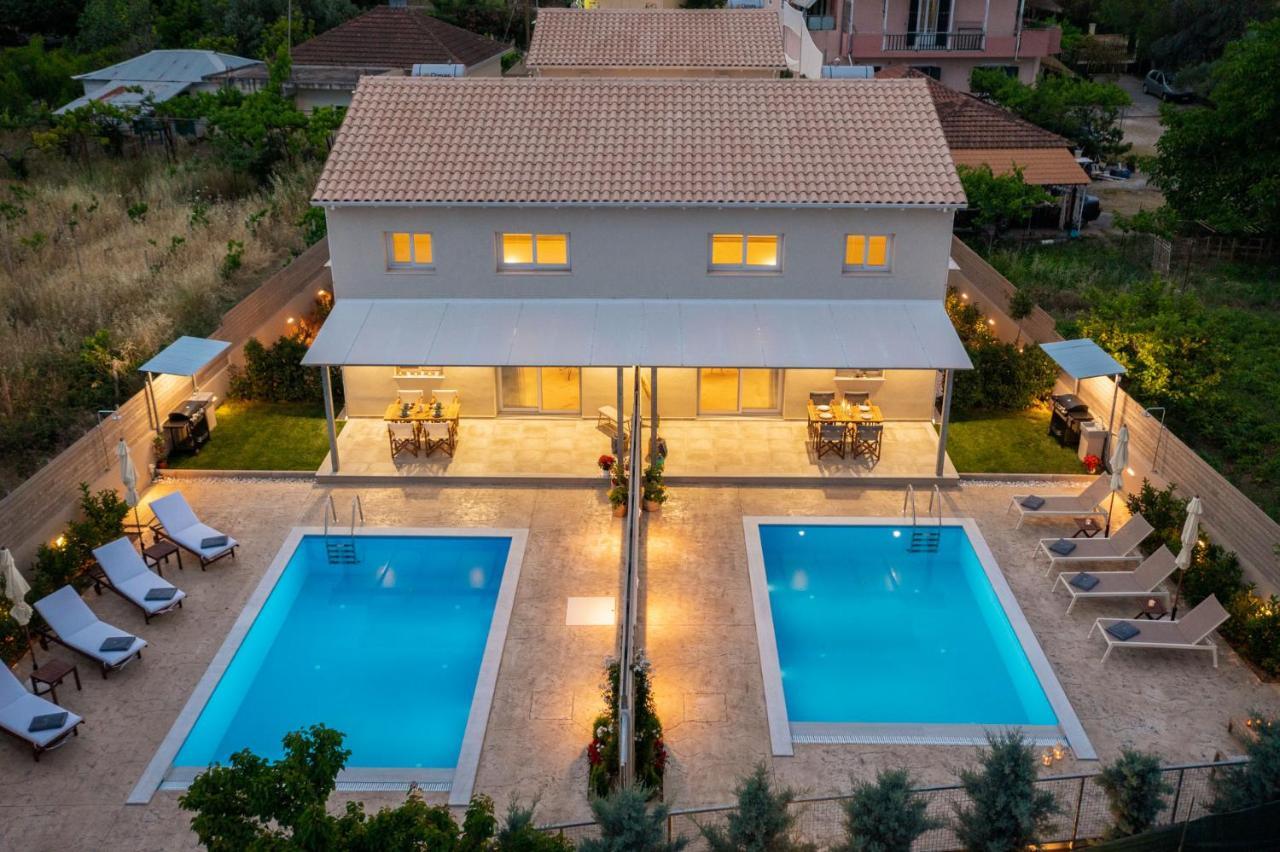 Grappolo Lefkada Villas - Villa Vertzami Just 2 Km From Lefkada Town Apolpaina Zewnętrze zdjęcie